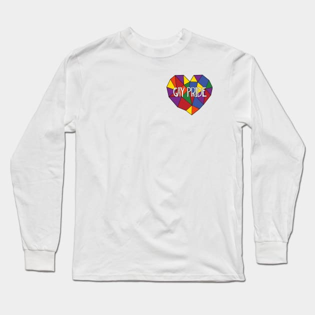 Gay Love Long Sleeve T-Shirt by AlienClownThings